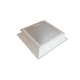 claraboia para terraço de cobertura / com esquadria / em PMMA