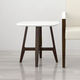 mesa lateral contemporânea / em faia / em laminado / em Solid Surface