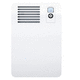 convector elétrico / contemporâneo / em alumínio / branco